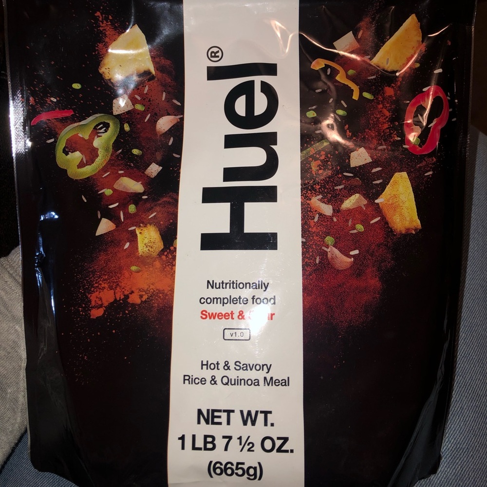 Huel nutritionally complete food sweet and sour